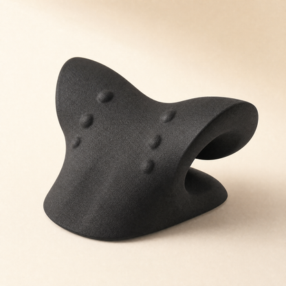The Serenzo Arc in charcoal, shown at a three-quarter angle on a warm bone background